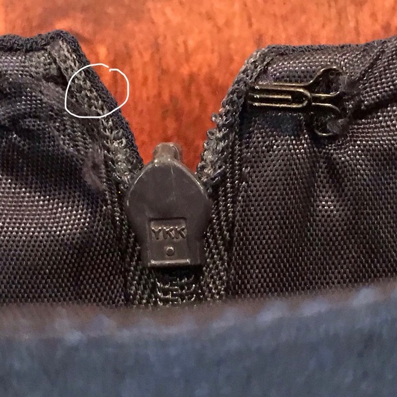 Evening Dress, full length with jacket, navy blue - Picture 6 of 9